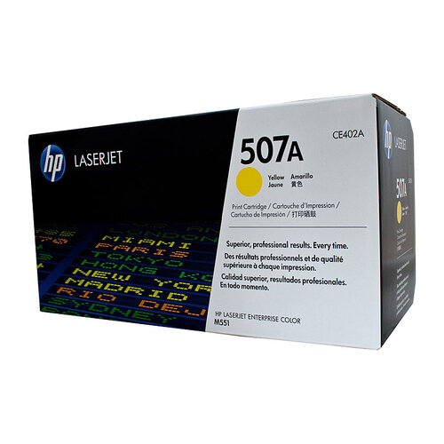 HP 507A Yellow Toner CE402A