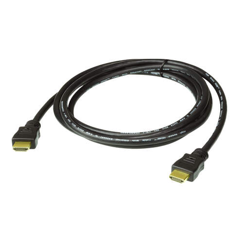 ATEN 2M High Speed HDMI Cable with Ethernet Support 4K UHD DCI, up to 4096 x 2160 @ 60Hz