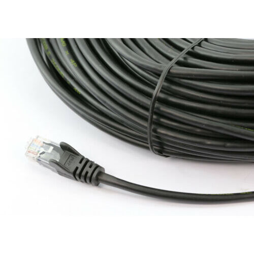 8WARE Cat6a UTP Ethernet Cable 20m Snagless Black