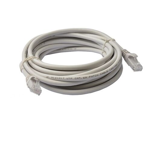 8WARE Cat6a UTP Ethernet Cable 20m Snagless Grey