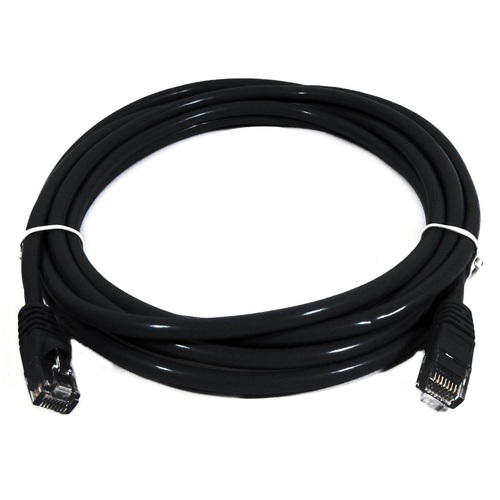 8WARE Cat6a UTP Ethernet Cable 2m Snagless Black