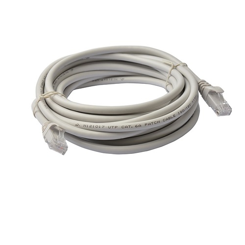 8WARE Cat6a UTP Ethernet Cable 5m Snagless Grey