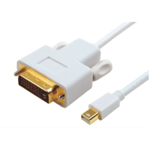 ASTROTEK Mini DisplayPort DP to DVI Cable 2m - 20 pins Male to 24+1 pins Male 32AWG Gold Plated