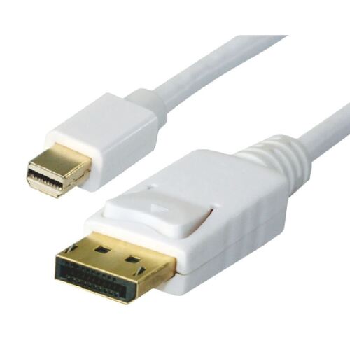 ASTROTEK Mini DisplayPort DP to DisplayPort DP Cable 2m - 20 pins Male to Male Gold Plated RoHS CBMDPMM2