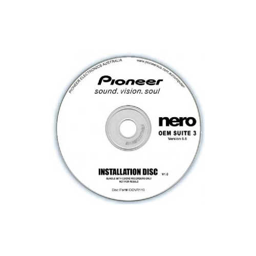 PIONEER Software Nero Suite 3 OEM Version 6.6 - Play Edit Burn & Share Blu-ray & 3D contents - PowerDVD10 InstantBurn5.0 Power2Go8.0 PowerProducer5.5