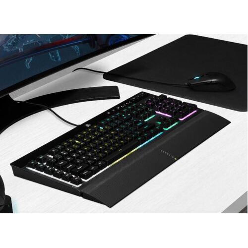 CORSAIR K55 RGB PRO / KATAR PRO, KB+M Bundle, 2021 Edition, Backlit RGB LED, (CH-9226965-NA)