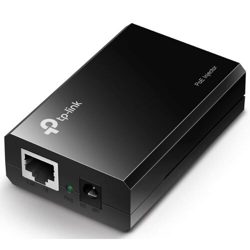 TP-LINK TL-POE150S PoE Injector Splitter 2xGbE Gigabit RJ45 Port Power Over Ethernet Adapter carry Power & Data over 100m Plug & Play