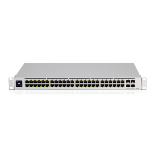 UBIQUITI UniFi 48 port Managed Gigabit Layer2 & Layer3 Switch - 48x Gigabit Ethernet Ports, 4x SFP+ Ports - Touch Display - GEN2