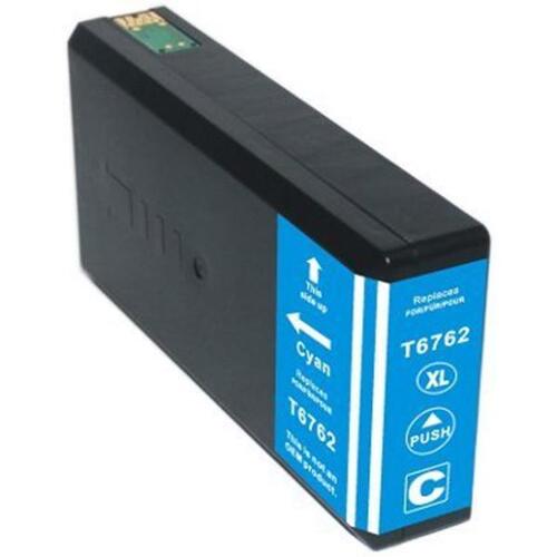 676XL T6762 Cyan Compatible Inkjet Cartridge