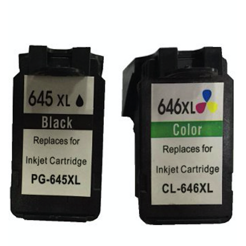 Remanufactured Value Pack 1 x PG645XL Black & 1 x CL646XL Colour *New Chip