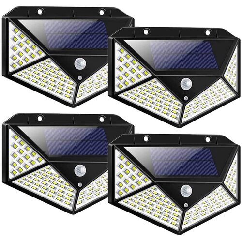 100 Waterproof LED Solar Fairy Light Outdoor with 8 Lighting Modes for Home,Garden and Decoration (4 pack)