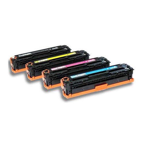 Compatible Premium Toner Cartridges CE320/1/2/3  Toner Set of 4 - Bk/C/M/Y - for use in HP Printers