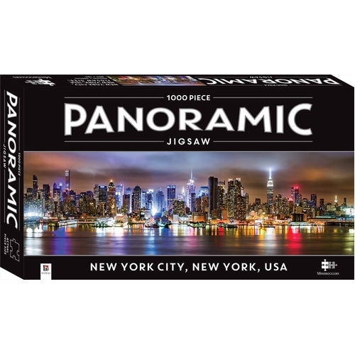 New York City, New York, USA 1000 Piece Panoramic Jigsaw Puzzle