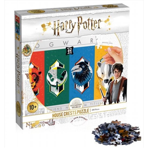 Harry Potter - House Crests 500 Piece Puzzle