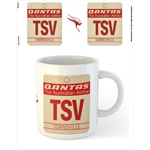 Qantas - TSV Airport Code Tag