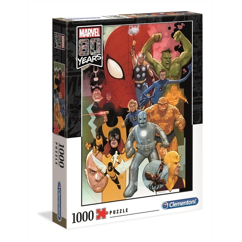 Disney Puzzle Marvel 80th Anniversary Impossible Puzzle 1000 Pieces