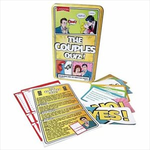 Couples Quiz Tin