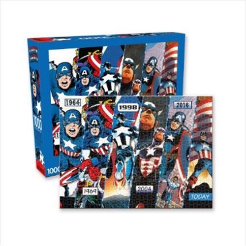 Marvel Captain America Timeline 1000pc Puzzle