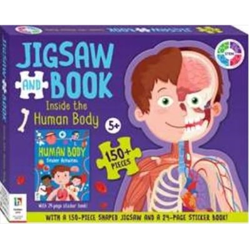 Human Body - Book And Jigsaw