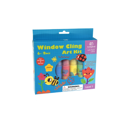 WINDOW CLING ART CRAFT KIT