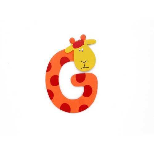 ANIMAL LETTER G ORANGE