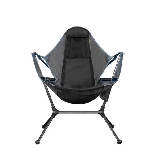 Camping Chair Foldable Swing Luxury Recliner Relaxation Swinging Comfort Lean Back Outdoor Folding Chair Outdoor Freestyle Portable Folding Rocking Ch