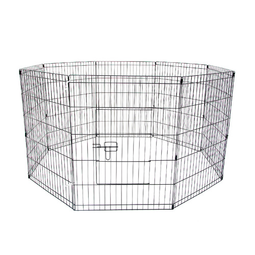 Pet Playpen Foldable Dog Cage 8 Panel 30in