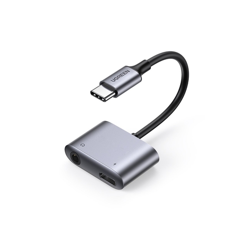 UGREEN 60164 2-in-1 USB C to 3.5mm Adapter