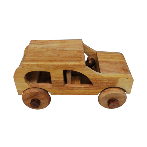 Natural Wooden Car