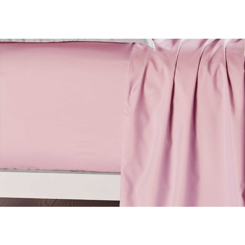 Luxton King Single Size Pink Color Fitted Sheet