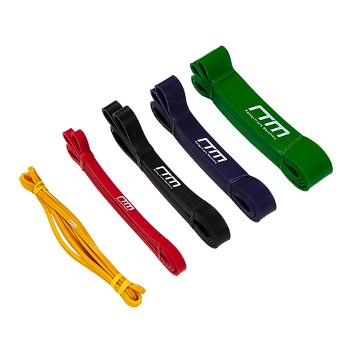 Resistance Band Loop Set of 5 Heavy Duty Gym Yoga Workout