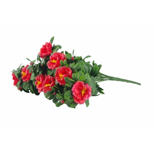 Red Rose Bunch UV 45cm