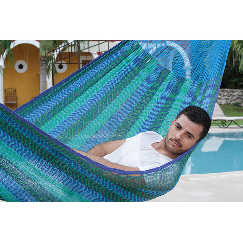 Mayan Legacy Bed Cotton hammock - Classic in Caribe colour