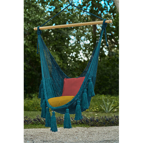 Deluxe Hammock Swing Chair in Plain in Bondi Colour